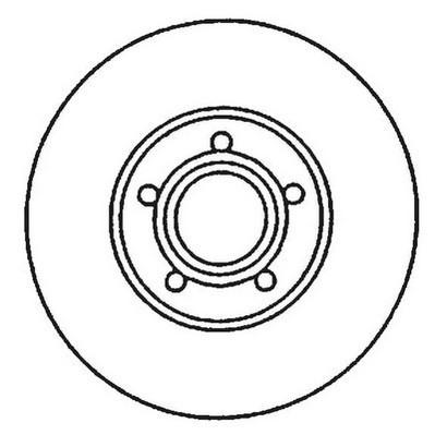 K27 Тормозной диск 491-1210