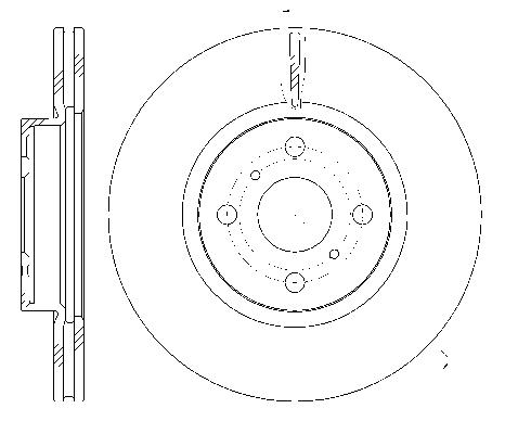 K27 Bremžu diski 491-2045