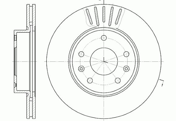 K27 Bremžu diski 491-2818