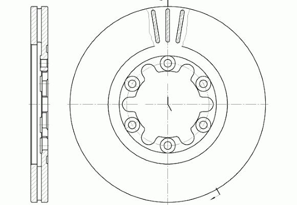 K27 Bremžu diski 491-2824