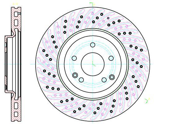 K27 Bremžu diski 491-3624