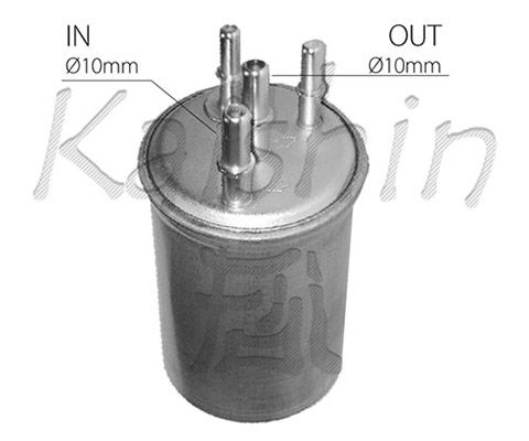 KAISHIN Топливный фильтр FC1216