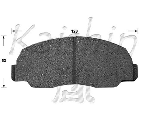 KAISHIN Комплект тормозных колодок, дисковый тормоз FK2068