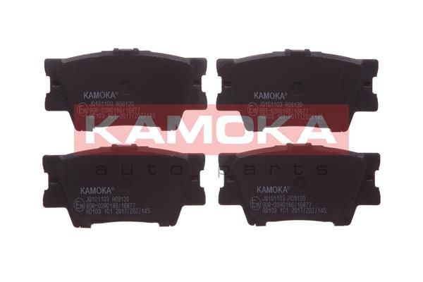 KAMOKA Комплект тормозных колодок, дисковый тормоз JQ101103