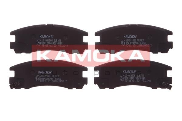 KAMOKA Комплект тормозных колодок, дисковый тормоз JQ1011606