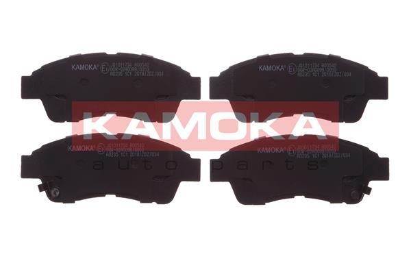 KAMOKA Комплект тормозных колодок, дисковый тормоз JQ1011734