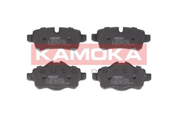KAMOKA Комплект тормозных колодок, дисковый тормоз JQ101227