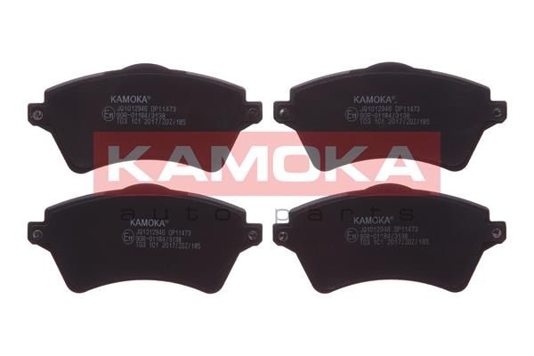 KAMOKA Комплект тормозных колодок, дисковый тормоз JQ1012946