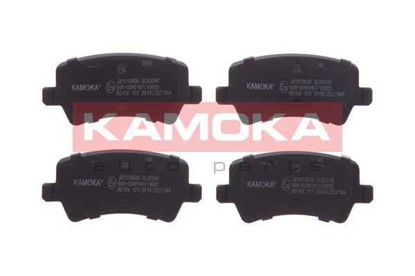 KAMOKA Комплект тормозных колодок, дисковый тормоз JQ1013836