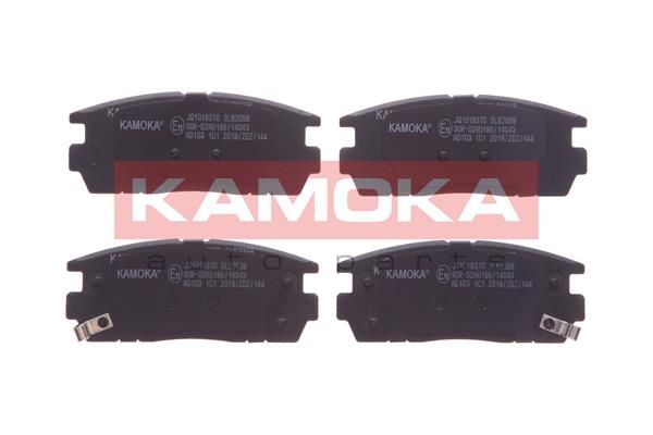 KAMOKA Комплект тормозных колодок, дисковый тормоз JQ1018370