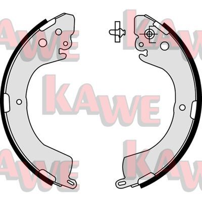 KAWE Комплект тормозных колодок 07620