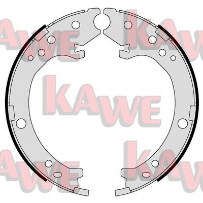 KAWE Комплект тормозных колодок, стояночная тормозная с 09410