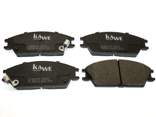 KAWE Комплект тормозных колодок, дисковый тормоз 810010