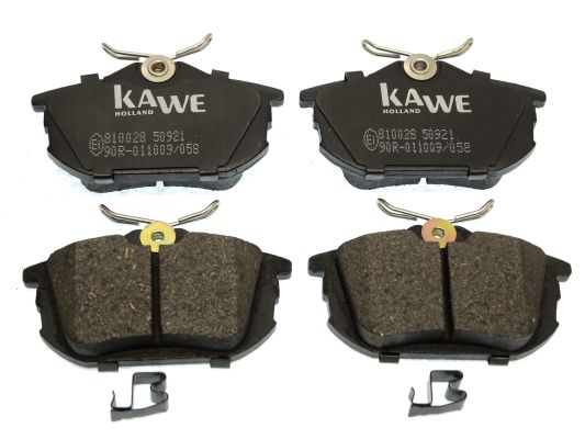 KAWE Комплект тормозных колодок, дисковый тормоз 810028