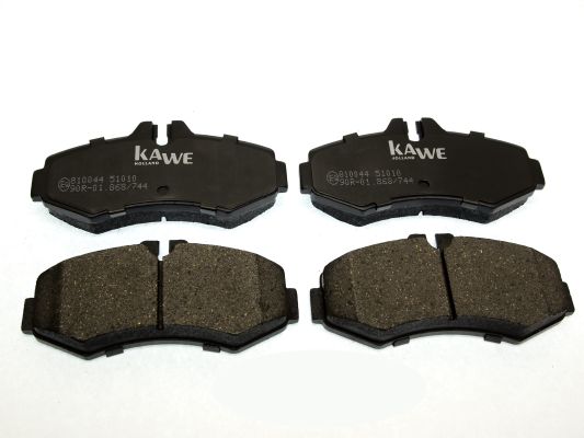 KAWE Комплект тормозных колодок, дисковый тормоз 810044