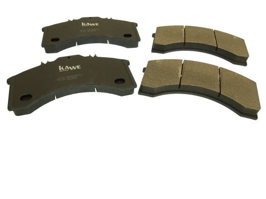 KAWE Комплект тормозных колодок, дисковый тормоз 88095