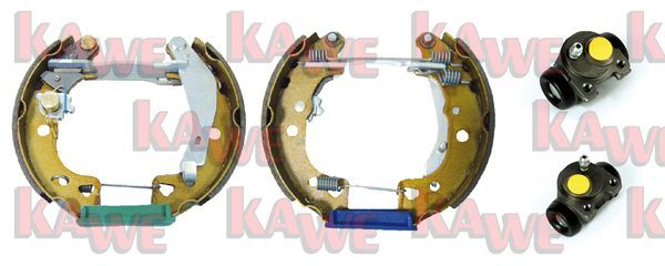 KAWE Комплект тормозных колодок OEK016