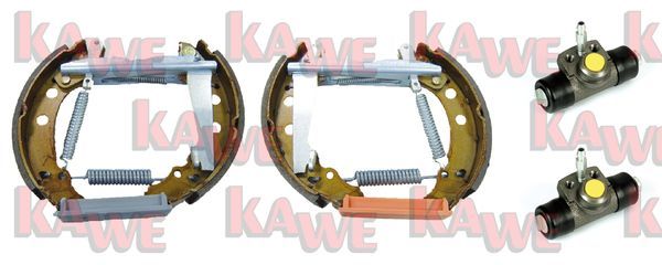 KAWE Комплект тормозных колодок OEK126
