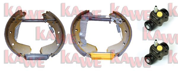 KAWE Комплект тормозных колодок OEK136