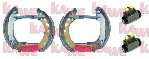 KAWE Комплект тормозных колодок OEK297