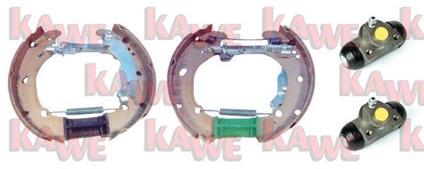 KAWE Комплект тормозных колодок OEK430