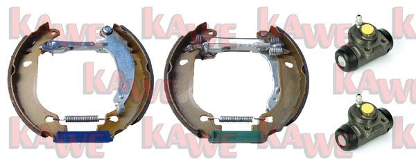 KAWE Комплект тормозных колодок OEK452