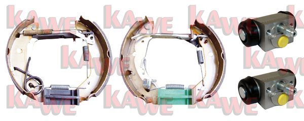 KAWE Комплект тормозных колодок OEK455