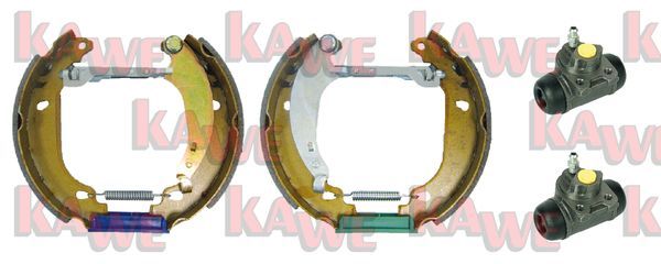 KAWE Комплект тормозных колодок OEK456