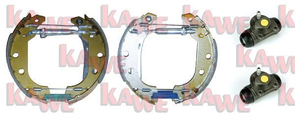 KAWE Комплект тормозных колодок OEK459