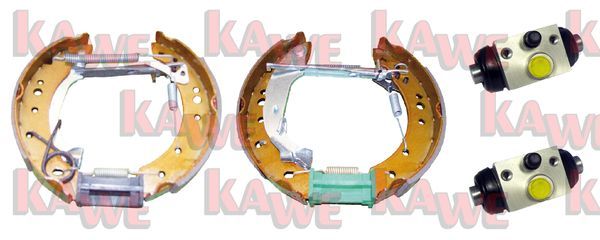 KAWE Комплект тормозных колодок OEK519