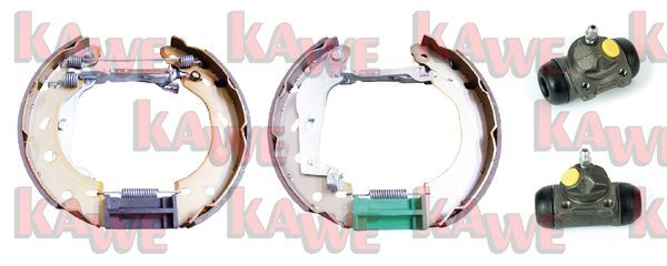 KAWE Комплект тормозных колодок OEK555