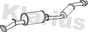 KLARIUS Средний глушитель выхлопных газов 250387