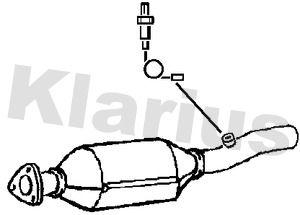 KLARIUS Катализатор 311984