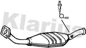 KLARIUS Катализатор 370339