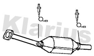 KLARIUS Katalizators 380094