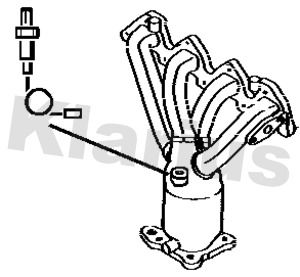 KLARIUS Katalizators 380509