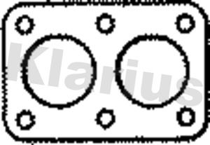 KLARIUS Прокладка, труба выхлопного газа 410023