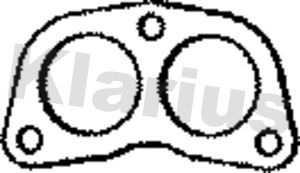 KLARIUS Прокладка, труба выхлопного газа 410099