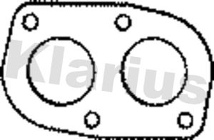 KLARIUS Прокладка, труба выхлопного газа 410128