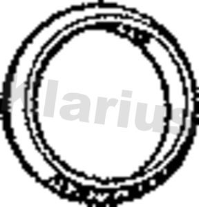KLARIUS Уплотнительное кольцо, труба выхлопного газа 410140
