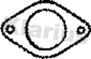 KLARIUS Прокладка, труба выхлопного газа 410188