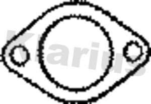 KLARIUS Прокладка, труба выхлопного газа 410242