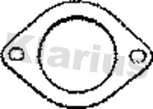 KLARIUS Прокладка, труба выхлопного газа 410265