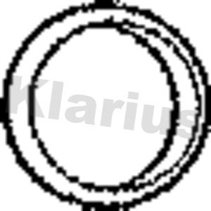KLARIUS Уплотнительное кольцо, труба выхлопного газа 410318