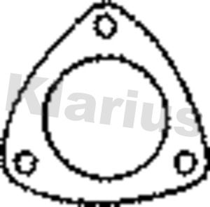 KLARIUS Прокладка, труба выхлопного газа 410531