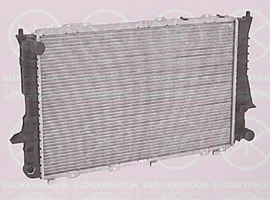 KLOKKERHOLM Radiators, Motora dzesēšanas sistēma 0012302083