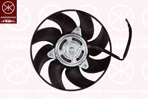 KLOKKERHOLM Ventilators, Motora dzesēšanas sistēma 00192604