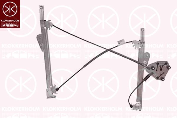KLOKKERHOLM Stikla pacelšanas mehānisms 01101101