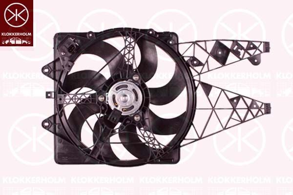KLOKKERHOLM Ventilators, Motora dzesēšanas sistēma 01102601