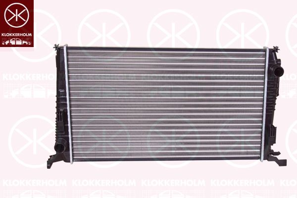 KLOKKERHOLM Радиатор, охлаждение двигателя 1307302005